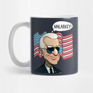 Cartoon Biden Malarkey! Mug